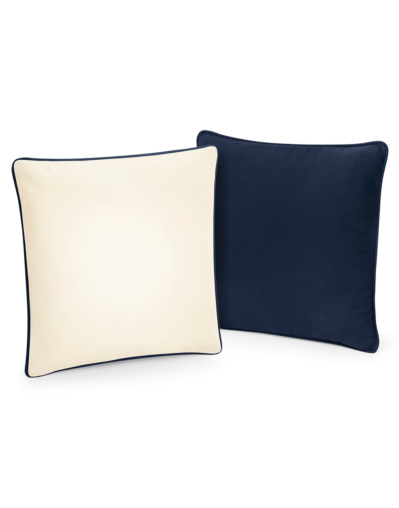 Fairtrade Cotton Piped Cushion Cover