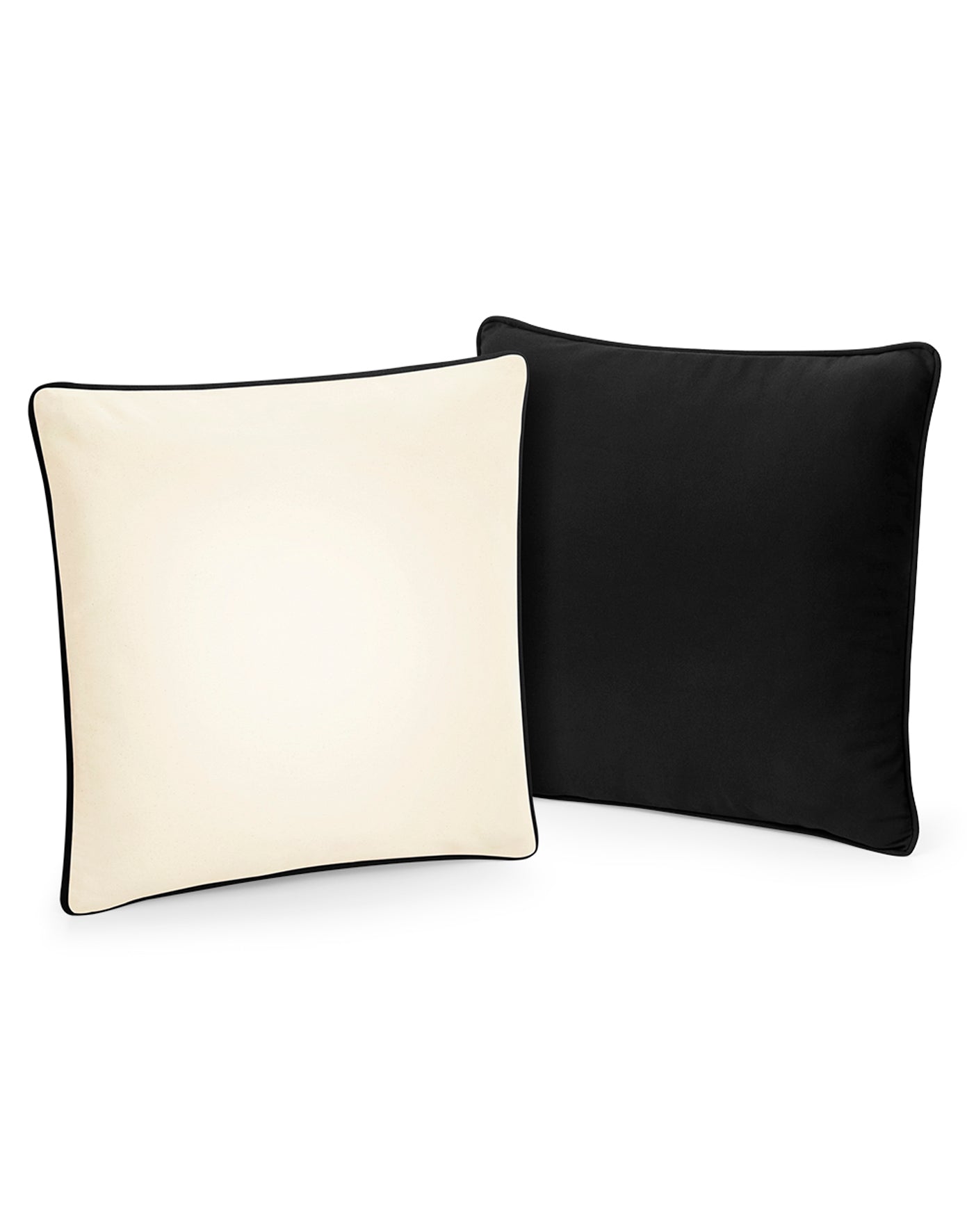 Fairtrade Cotton Piped Cushion Cover