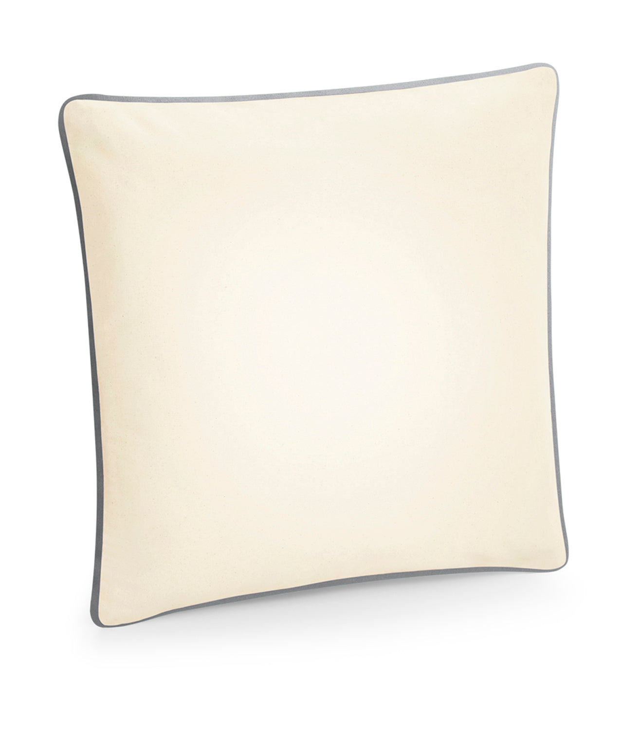 Fairtrade Cotton Piped Cushion Cover