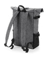 BagBase Block Roll-Top Backpack