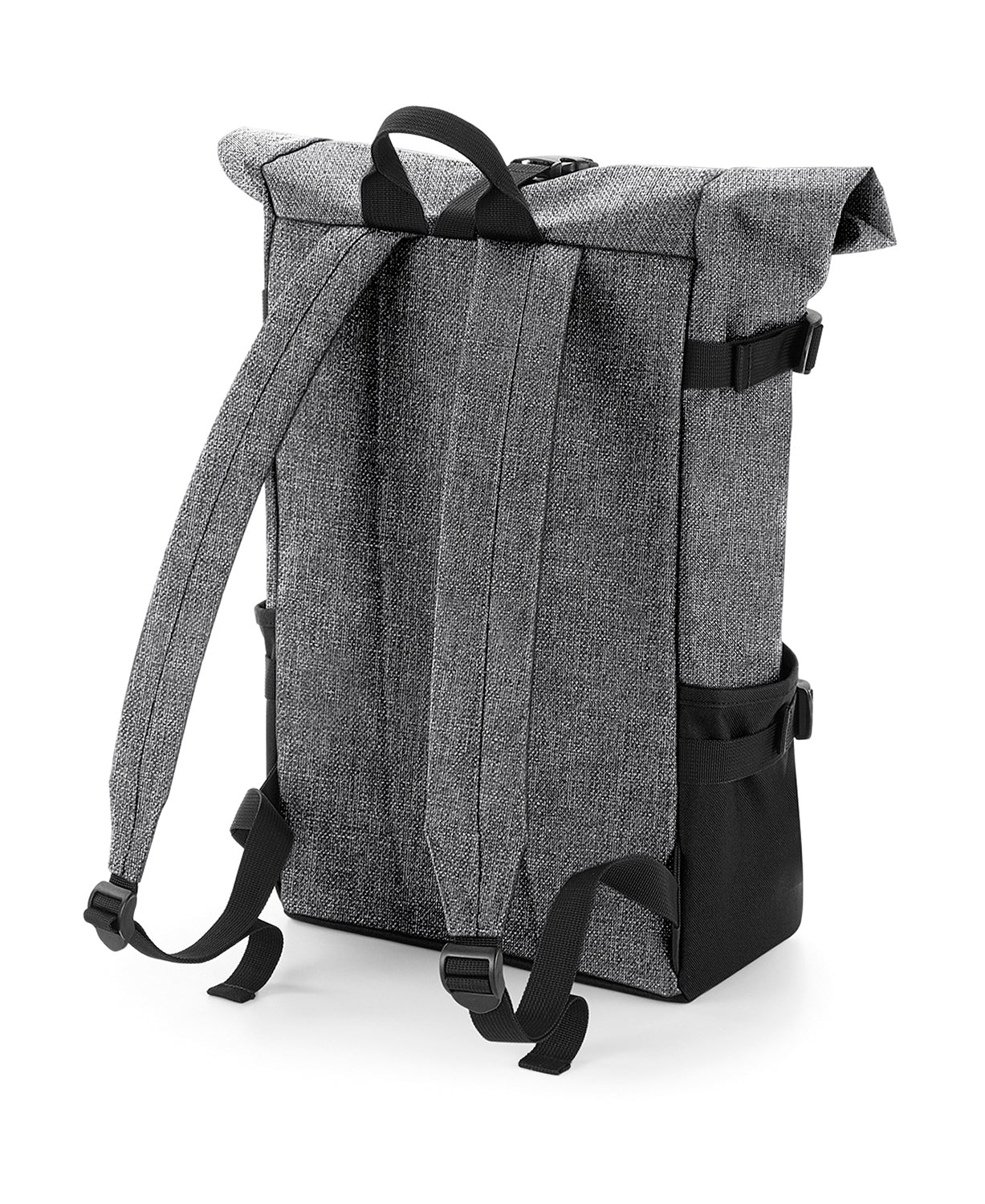 BagBase Block Roll-Top Backpack