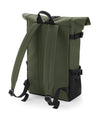 BagBase Block Roll-Top Backpack