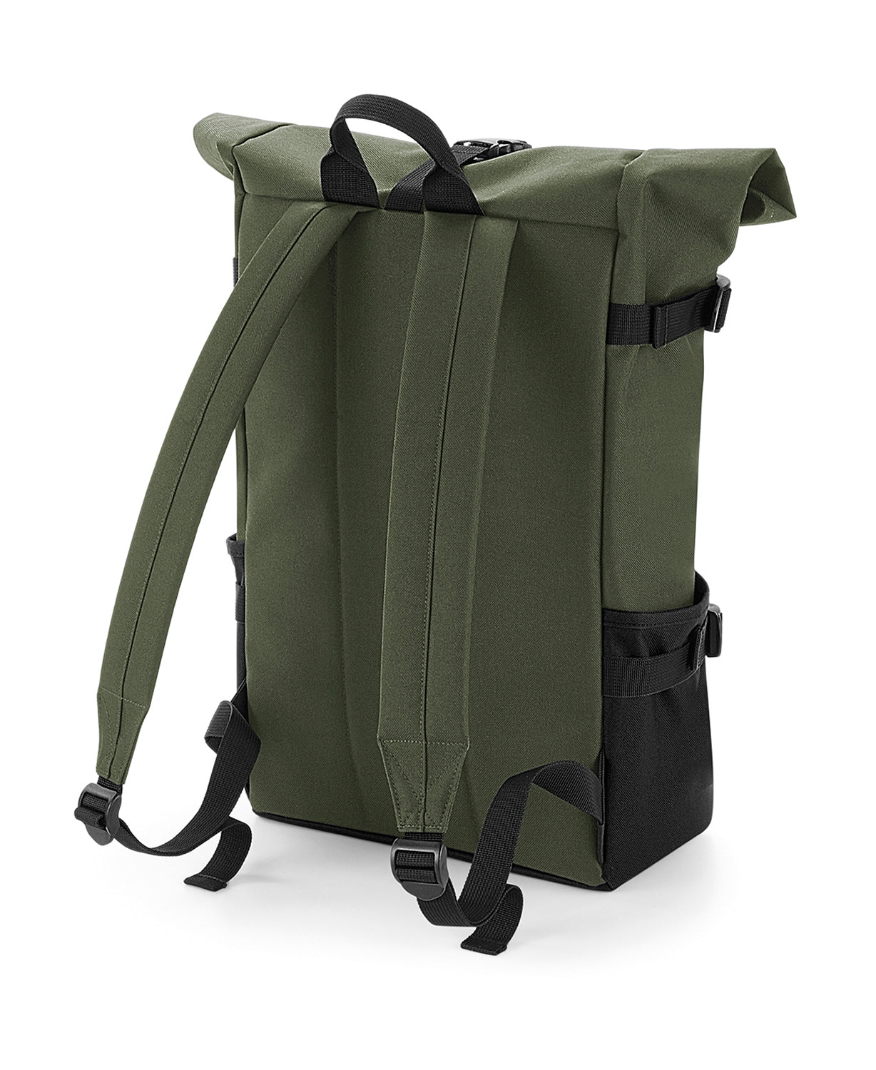 BagBase Block Roll-Top Backpack