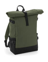 BagBase Block Roll-Top Backpack