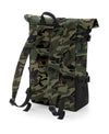 BagBase Block Roll-Top Backpack