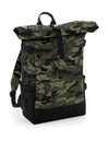 BagBase Block Roll-Top Backpack