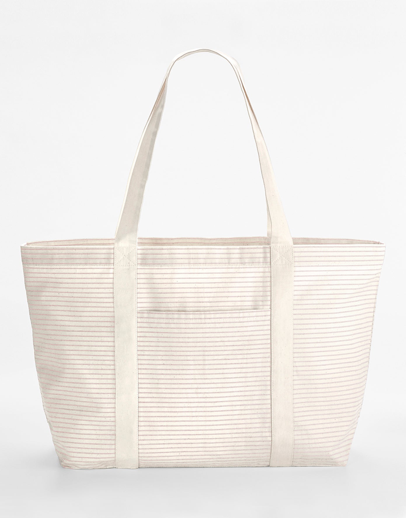 Striped Organic Cotton Shopper