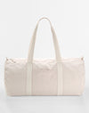 Striped Organic Cotton Barrel Bag