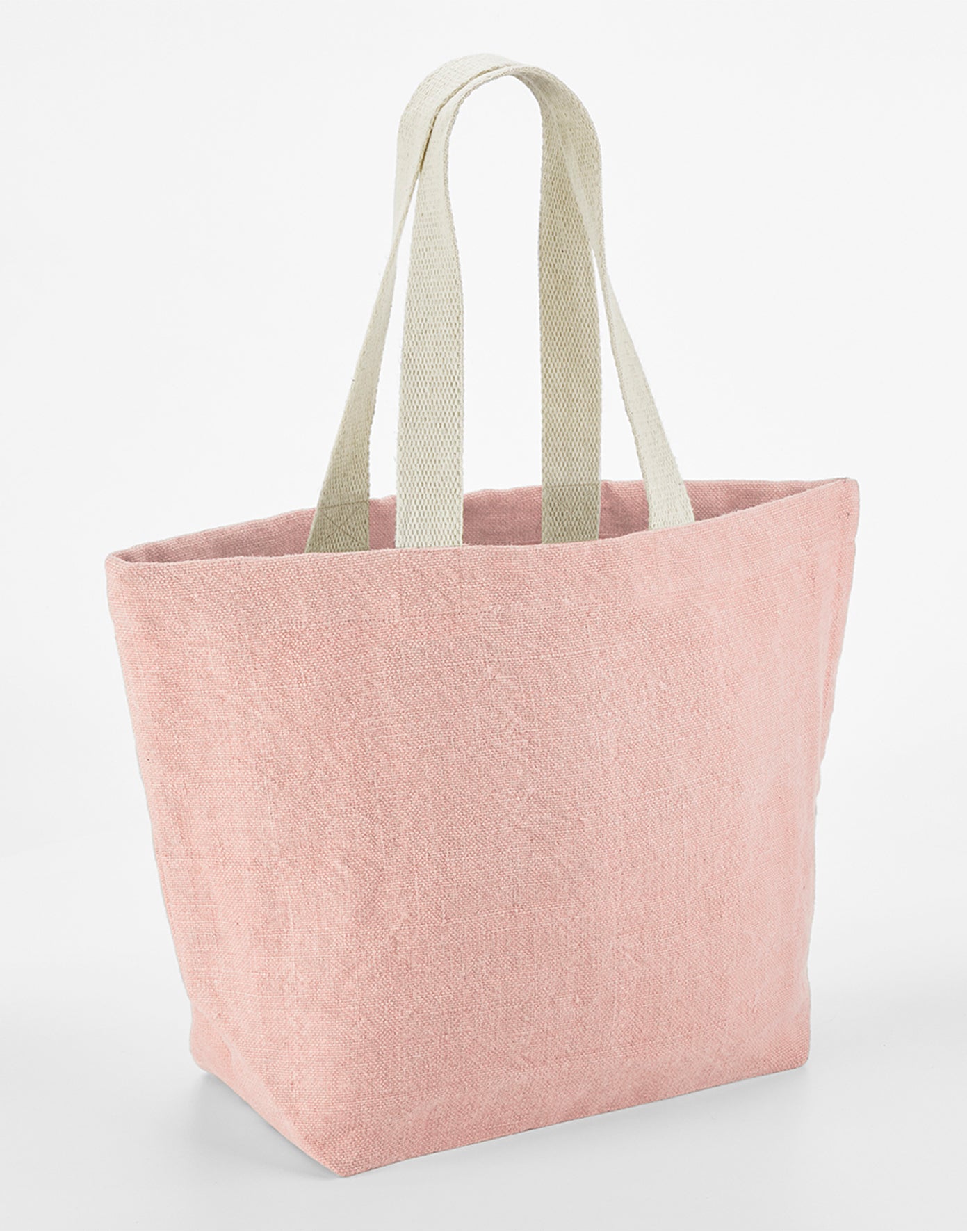 Soft Washed Jute Beach Bag