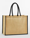 Natural Starched Jute Classic Shopper