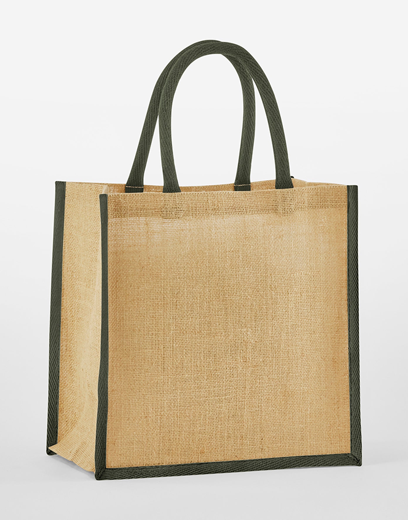 Natural Starched Jute Mini Gift Bag