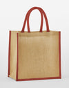 Natural Starched Jute Mini Gift Bag