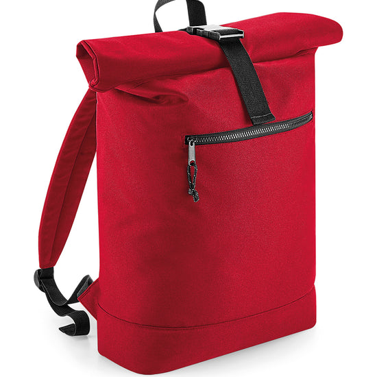 BagBase Recycled Roll-Top Backpack