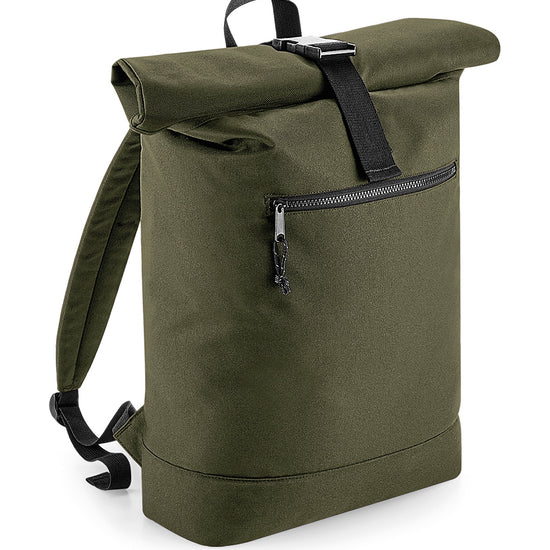 BagBase Recycled Roll-Top Backpack