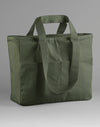 Double Handle Cargo Pocket Tote