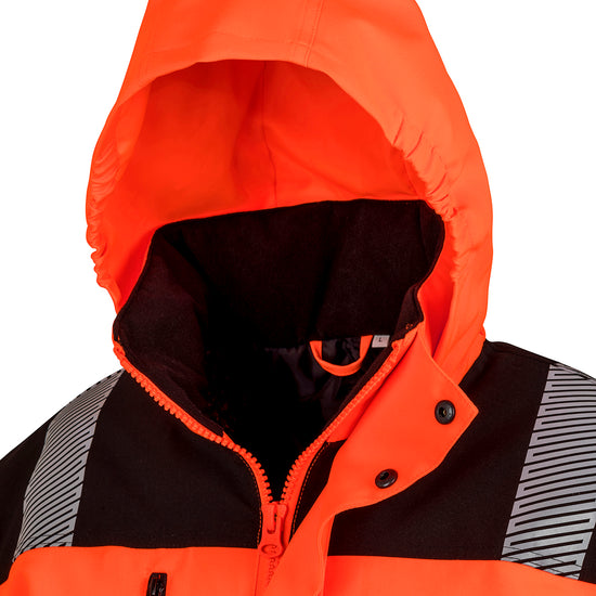 Printable Waterproof Softshell Safety Coat