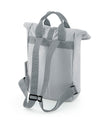 BagBase Recycled Mini Twin Handle Roll-Top Backpack