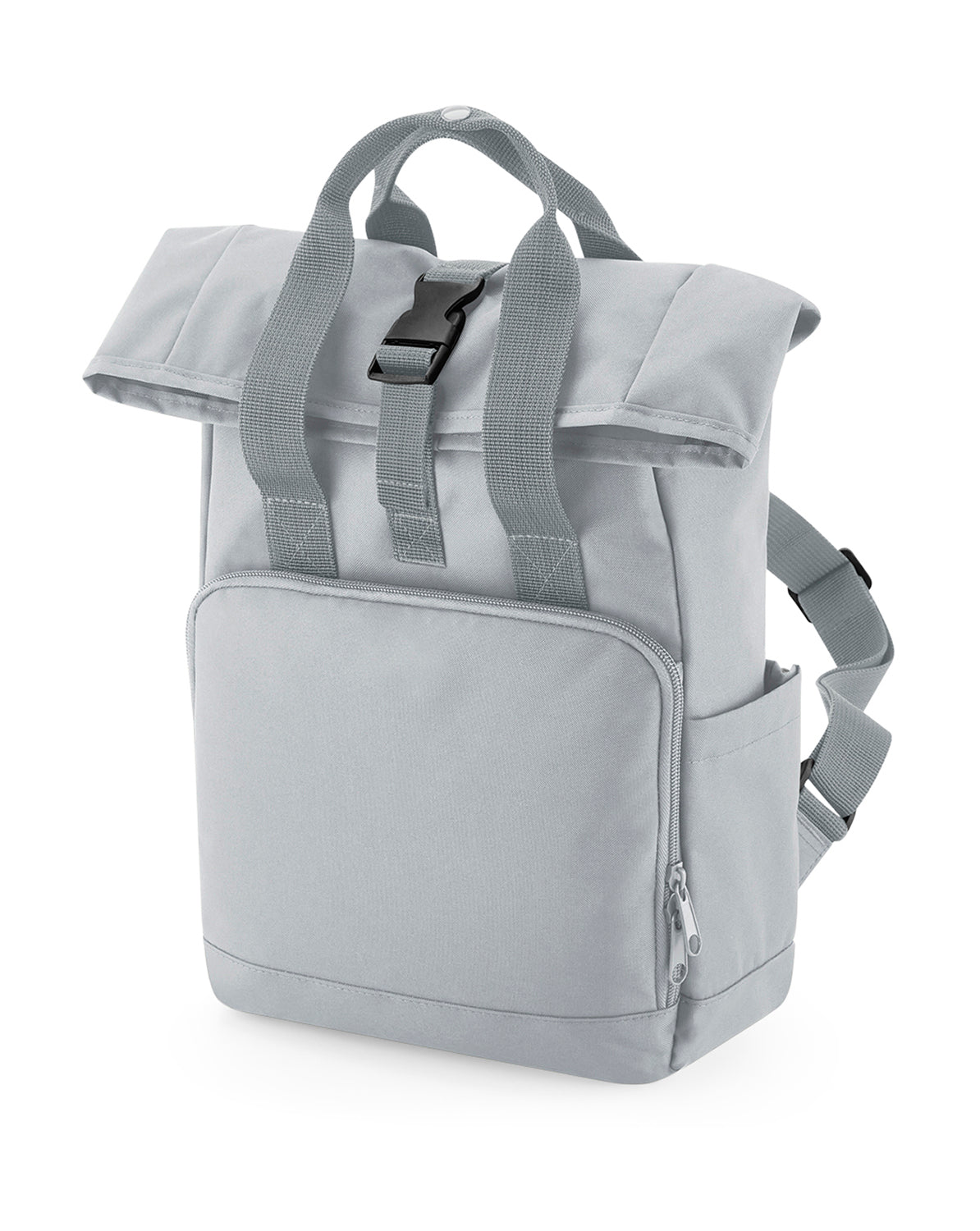 BagBase Recycled Mini Twin Handle Roll-Top Backpack