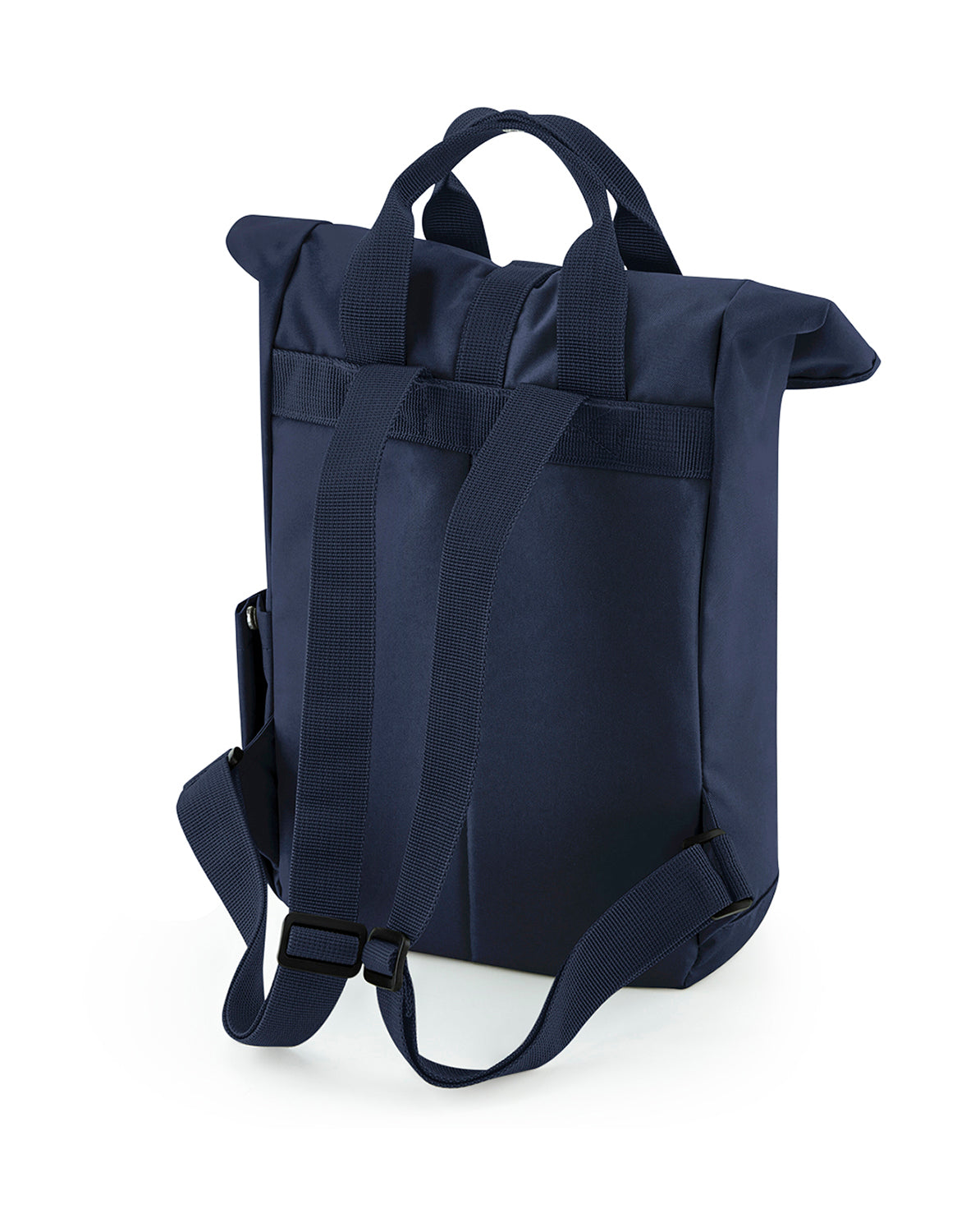 BagBase Recycled Mini Twin Handle Roll-Top Backpack