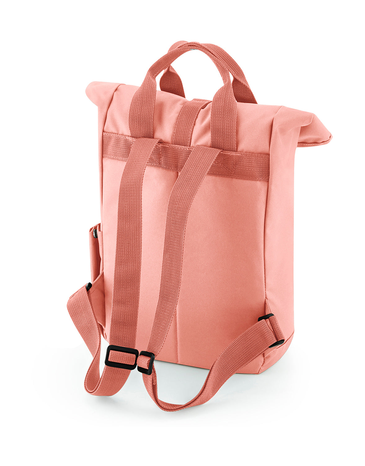 BagBase Recycled Mini Twin Handle Roll-Top Backpack