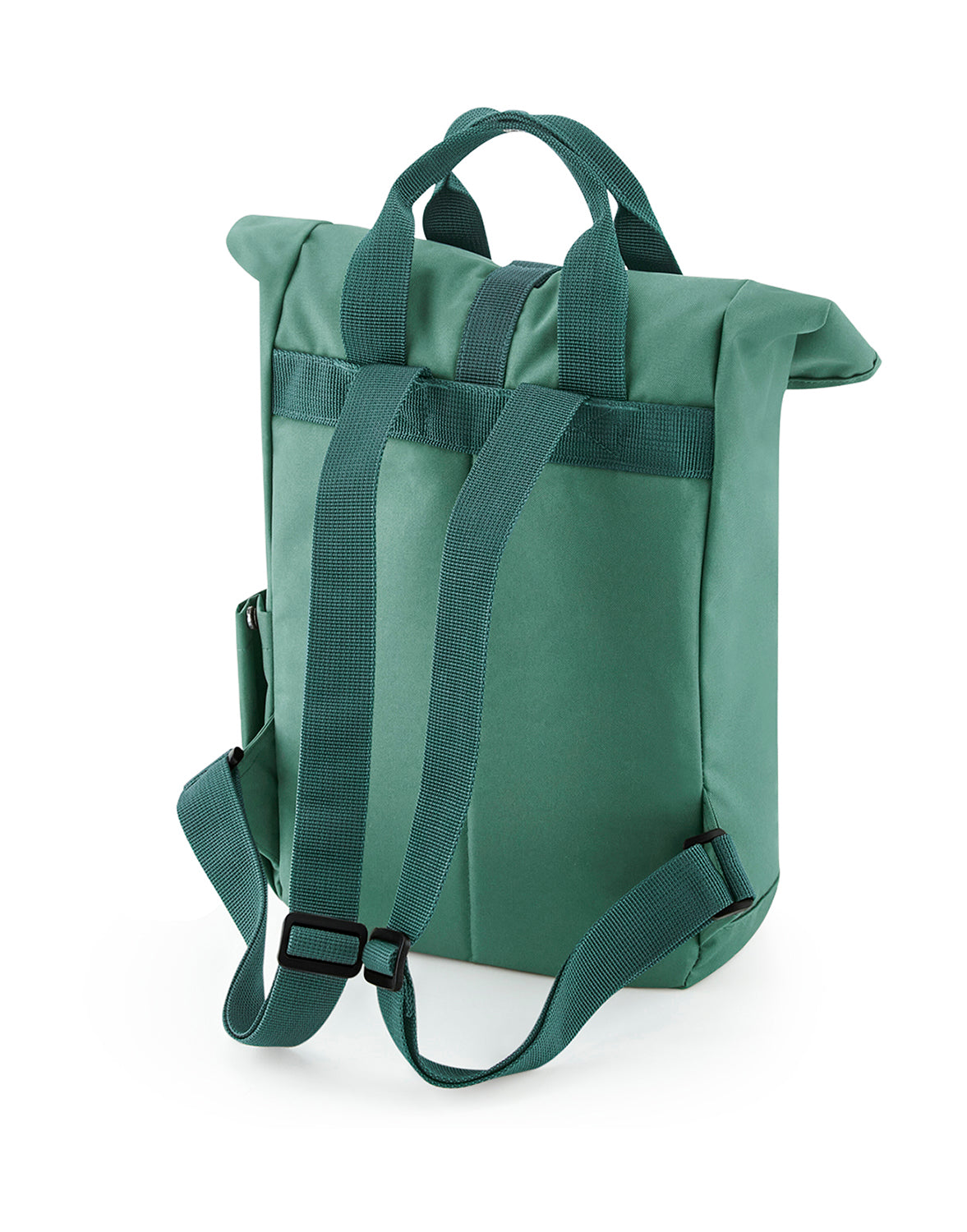 BagBase Recycled Mini Twin Handle Roll-Top Backpack
