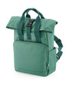 BagBase Recycled Mini Twin Handle Roll-Top Backpack