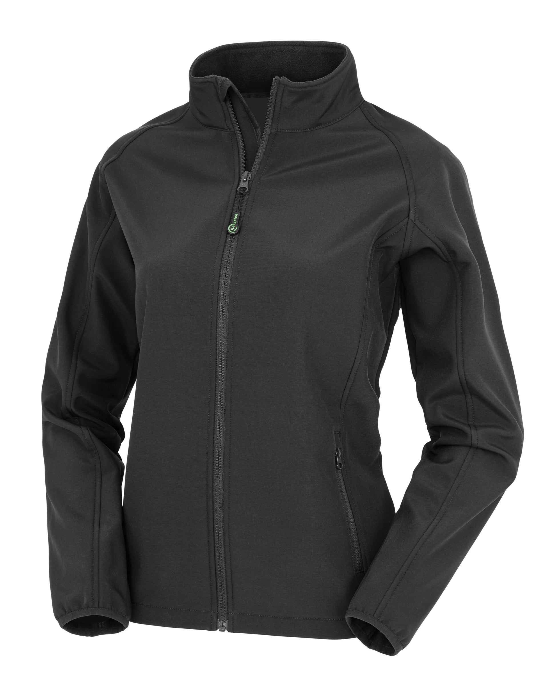 Women`s Recycled 2-Layer Printable Softshell Jkt