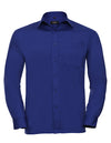 Russell Collection Men´s L/S Poly-Cotton Easy Care Poplin Shirt  -R-934M-0