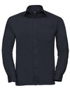 Russell Collection Men´s L/S Poly-Cotton Easy Care Poplin Shirt  -R-934M-0