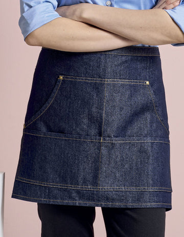 Premier Workwear Jeans Stitch Denim Waist Apron  --PW125