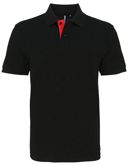 Asquith & Fox Men´s Classic Fit Contrast Polo