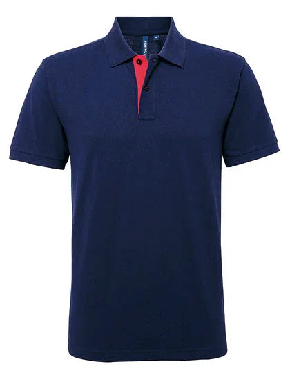 Asquith & Fox Men´s Classic Fit Contrast Polo