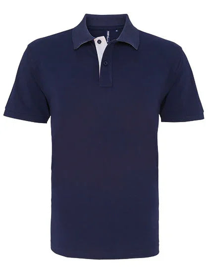 Asquith & Fox Men´s Classic Fit Contrast Polo