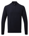 Asquith & Fox Men´s Cotton Blend 1/4 Zip Sweater