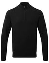 Asquith & Fox Men´s Cotton Blend 1/4 Zip Sweater
