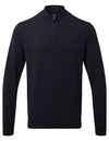 Asquith & Fox Men´s Cotton Blend 1/4 Zip Sweater