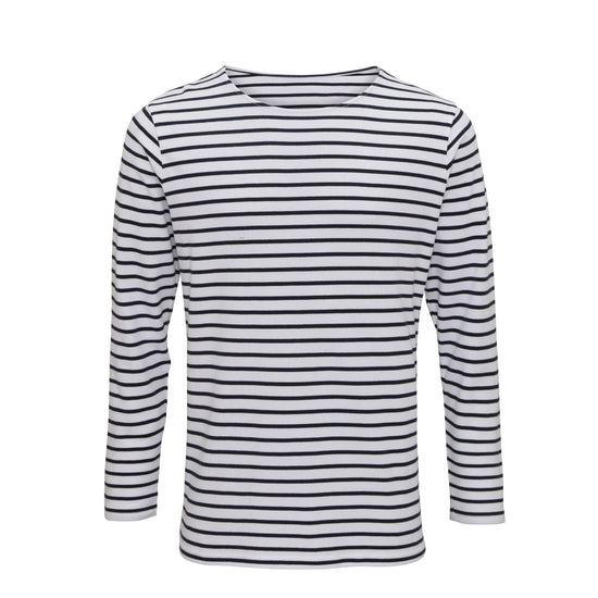 Asquith & Fox Men´s Marinière Coastal Long Sleeve Tee
