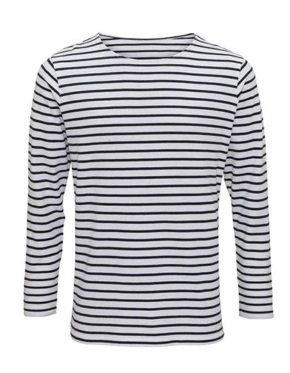 Asquith & Fox Men´s Marinière Coastal Long Sleeve Tee