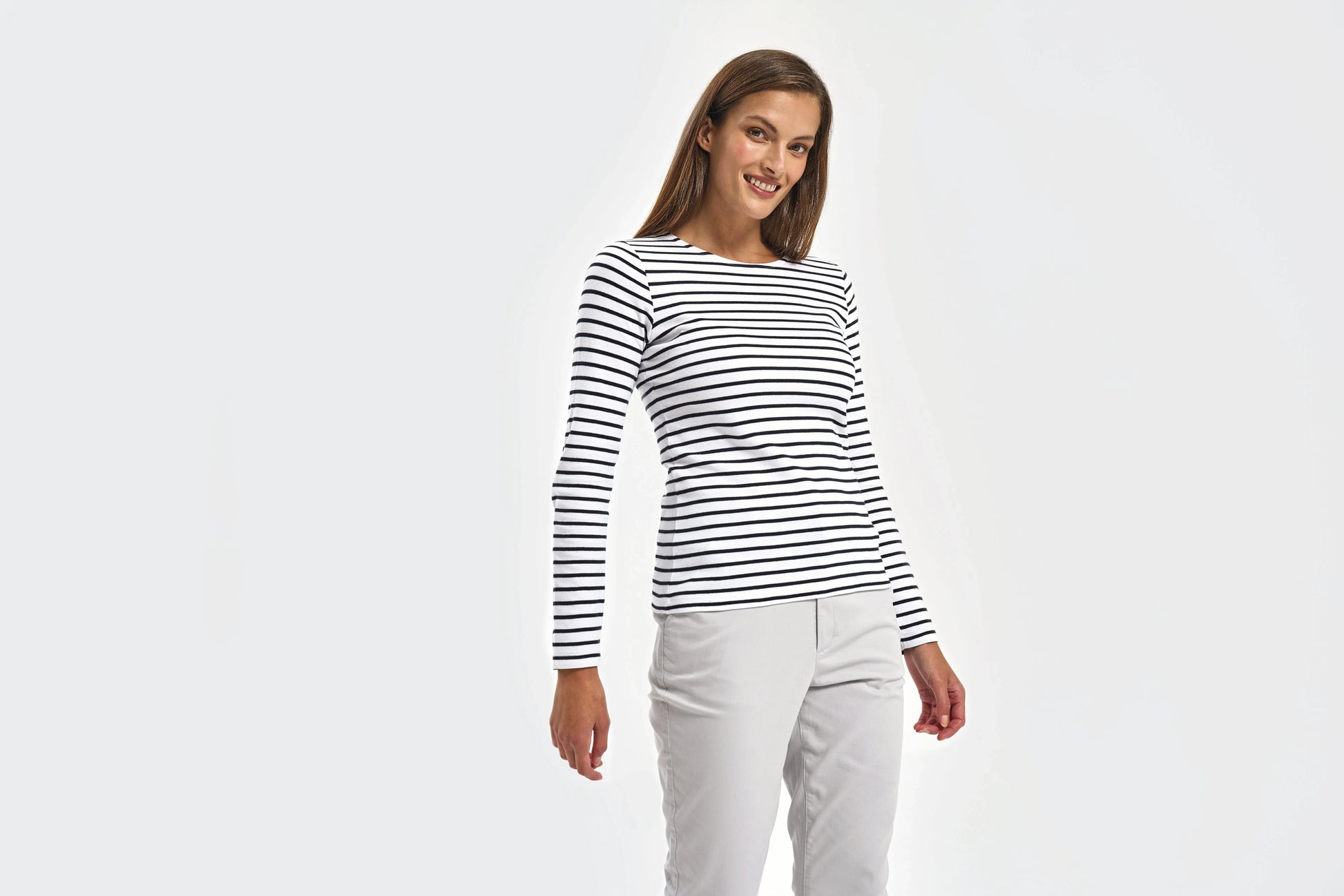 Asquith & Fox Women´s Marinière Coastal Long Sleeve Tee