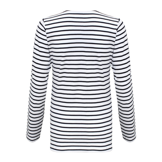 Asquith & Fox Women´s Marinière Coastal Long Sleeve Tee