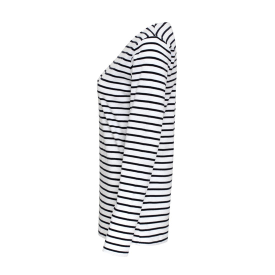 Asquith & Fox Women´s Marinière Coastal Long Sleeve Tee