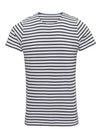 Asquith & Fox Men´s Marinière Coastal Short Sleeve Tee