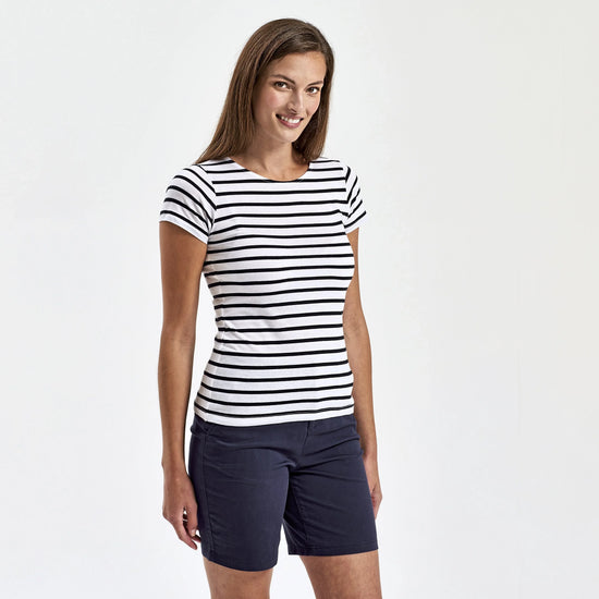 Asquith & Fox Women´s Marinière Coastal Short Sleeve Tee