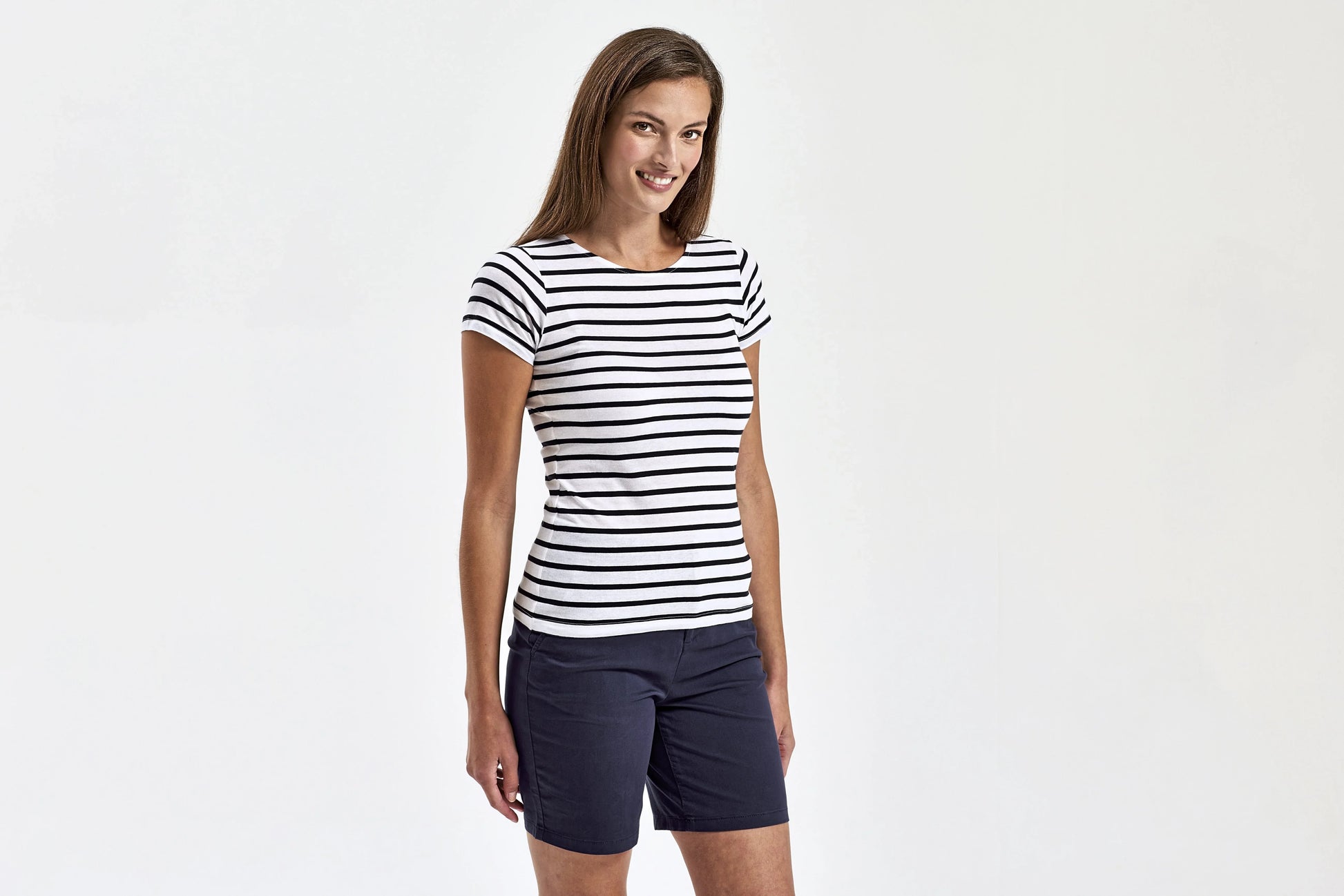 Asquith & Fox Women´s Marinière Coastal Short Sleeve Tee