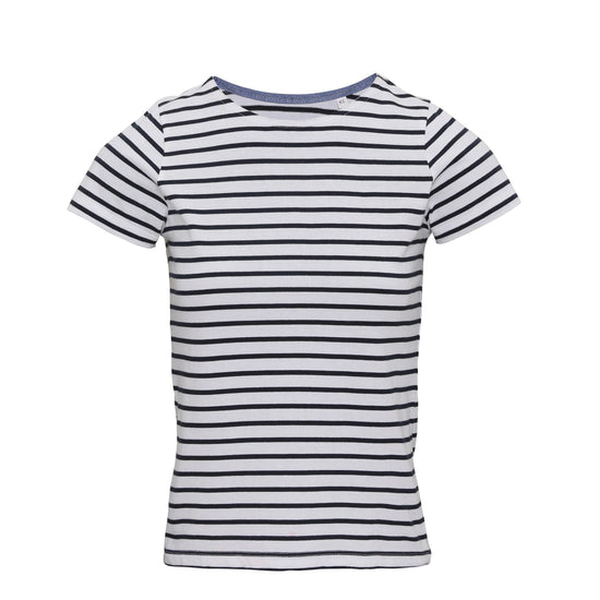Asquith & Fox Women´s Marinière Coastal Short Sleeve Tee