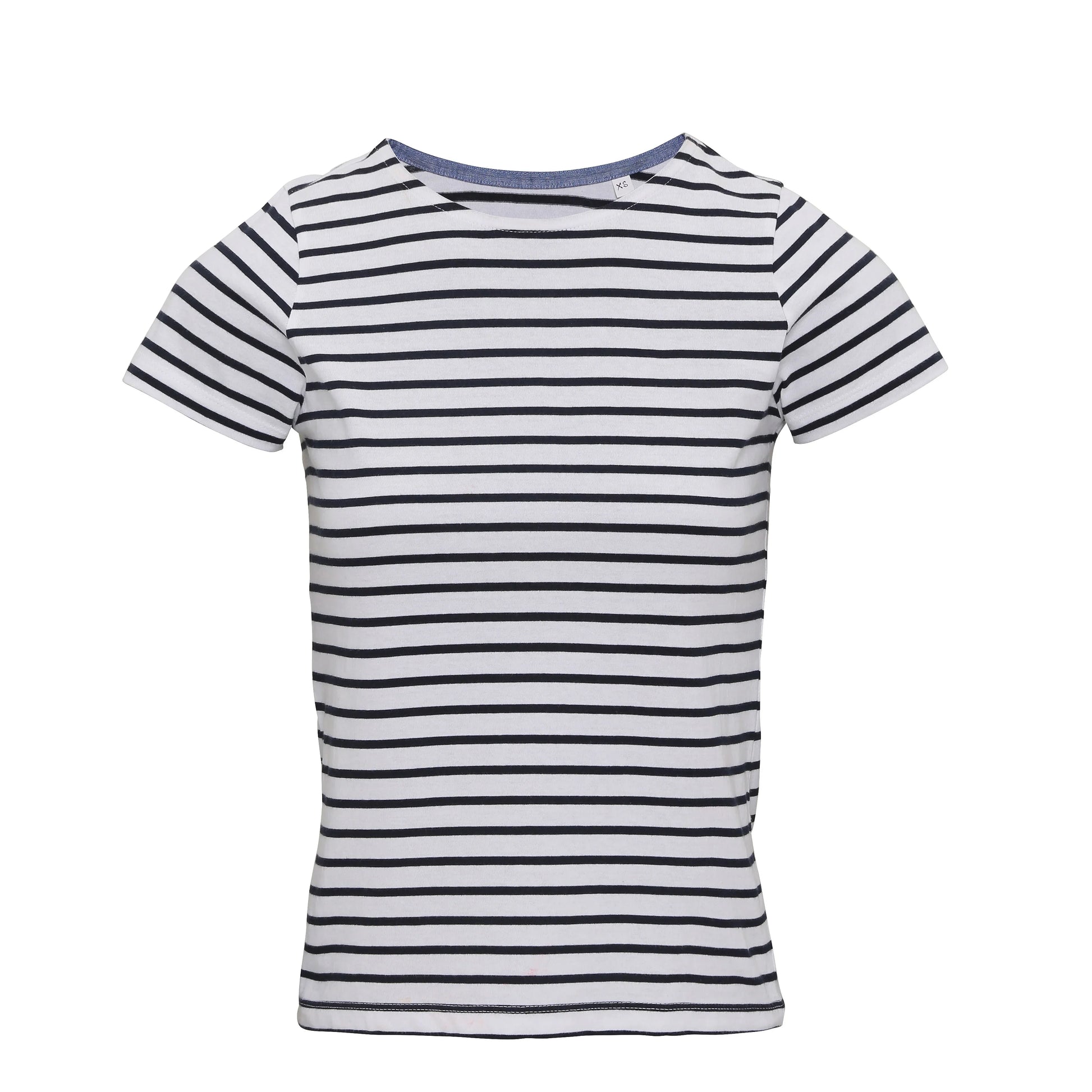 Asquith & Fox Women´s Marinière Coastal Short Sleeve Tee