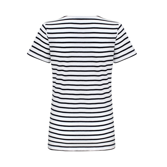 Asquith & Fox Women´s Marinière Coastal Short Sleeve Tee