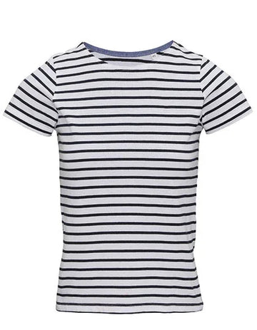 Asquith & Fox Women´s Marinière Coastal Short Sleeve Tee