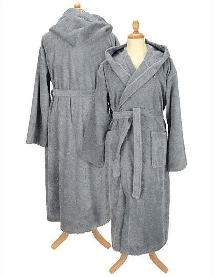 Robezz® Organic Bathrobe AR026 Anthracite Grey