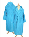 Robezz® Organic Bathrobe AR026 Aqua Blue